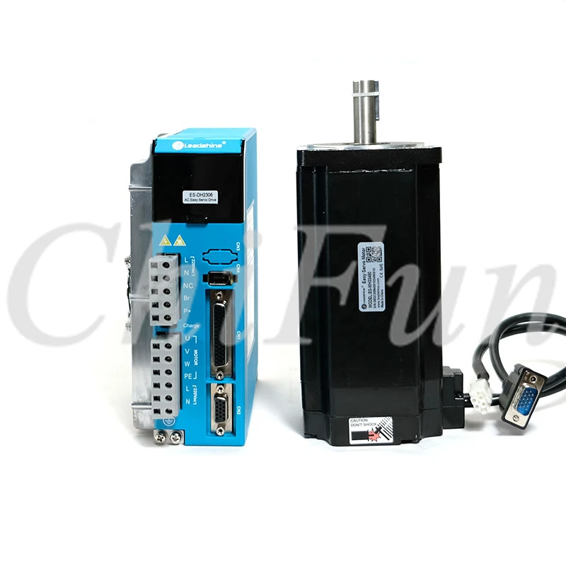 Оригинальный комплект сервопривода Leadshine Easy ES-DH2306 220 В переменного тока входной
