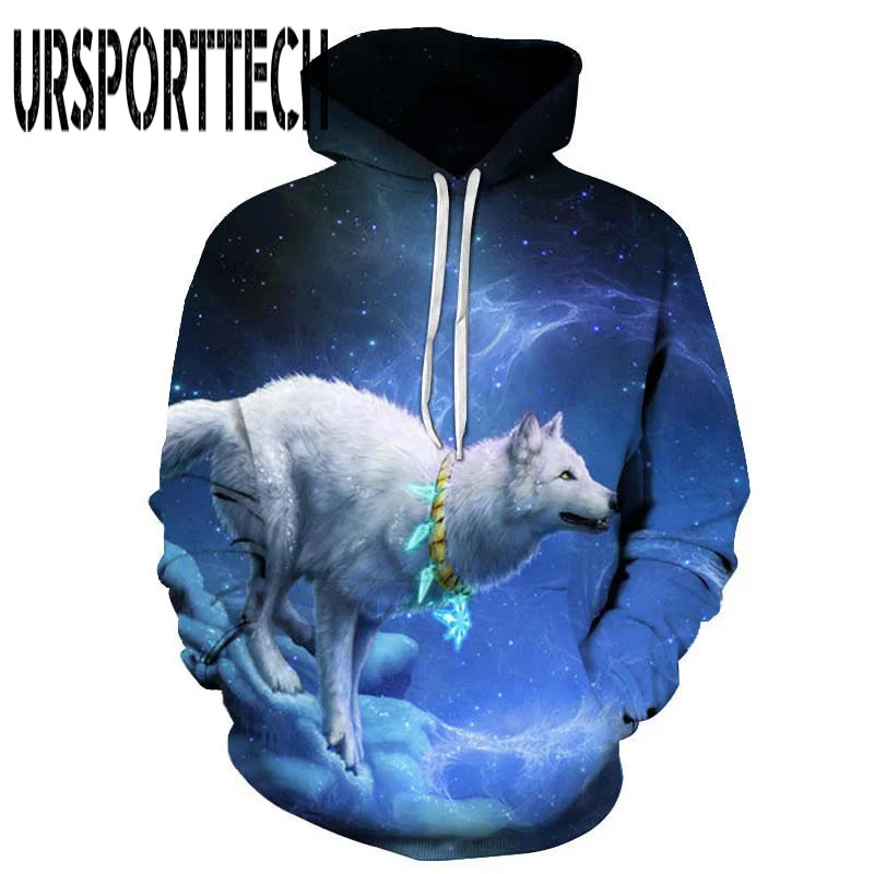 picture color URSPORTTECH популярные модные повседневные мужские и женские 3D толстовки с принтом молочного космоса галактика толстовки с капюшоном унисекс Топы оптом размера плюс - Цвет: picture color