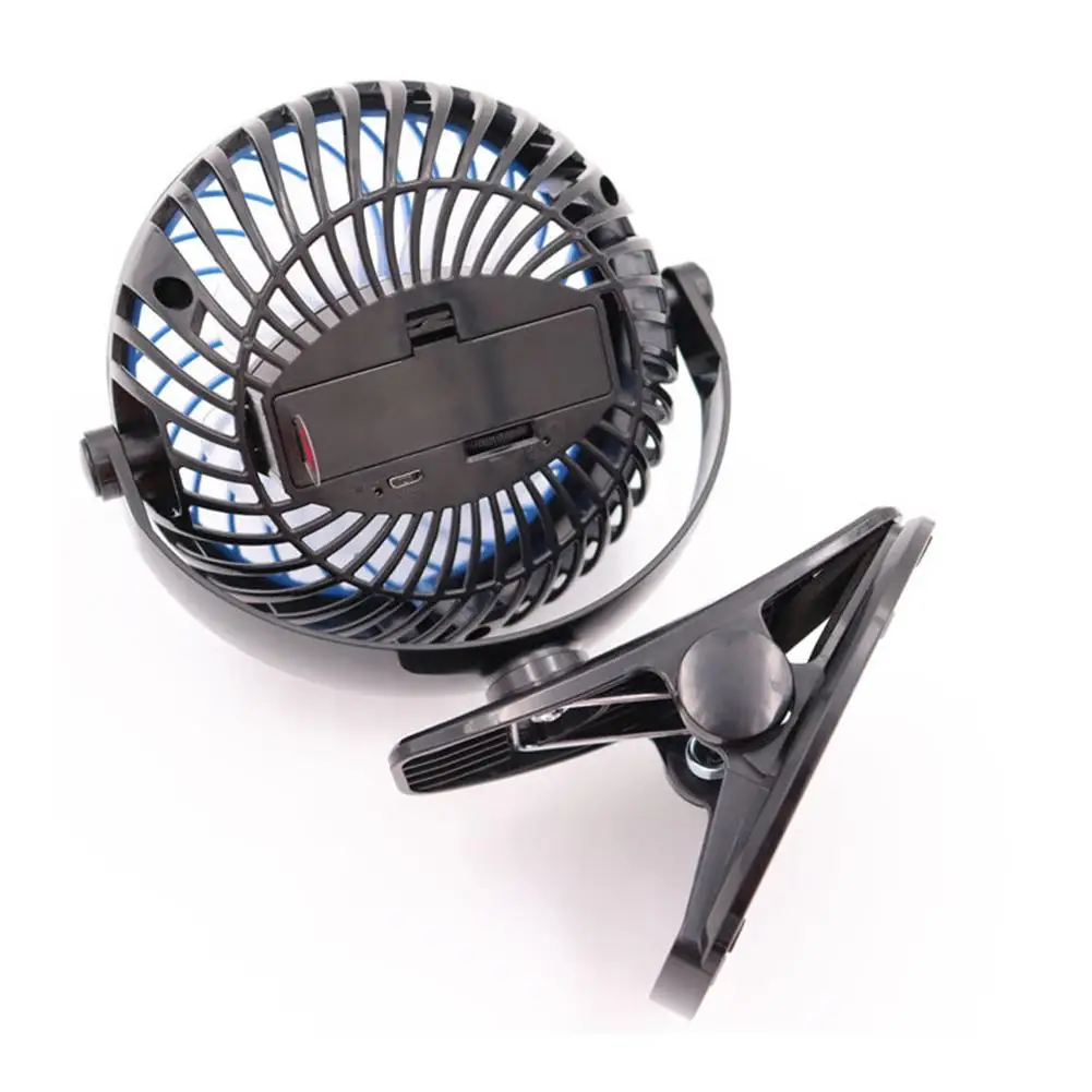 12 В Электрический автомобильный вентилятор USB зарядка охлаждающий поворотный
