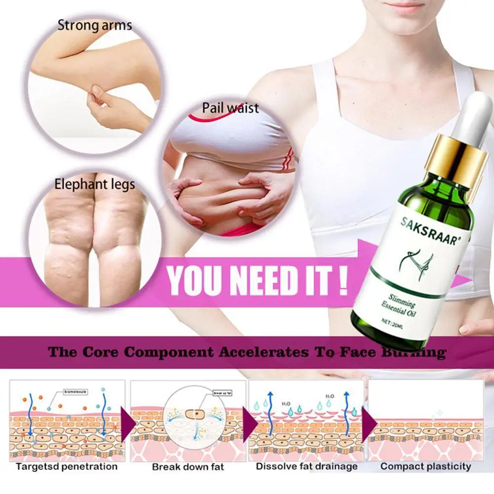 

Effect Slimming Product Lose Weight Oilsthin Leg Waist Fat Burning Oil Loss Anti Essential Slimming Burner Weight Cellulite V7D3