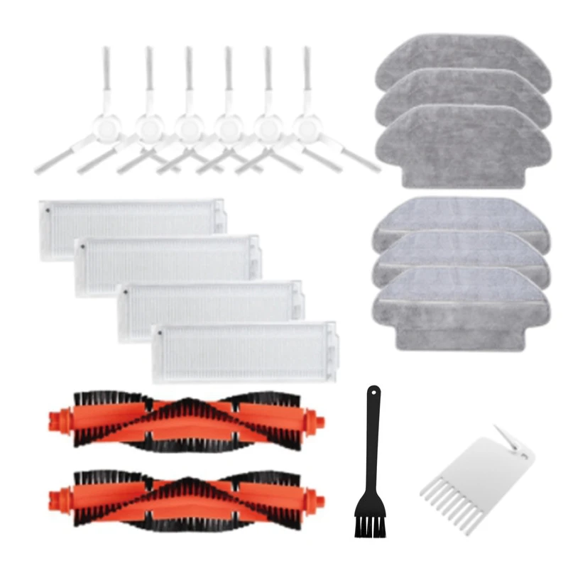 

Hepa Filter Roller Side Brush Mop Rag Cloth for Xiaomi Mijia LDS / STYJ02YM for Viomi V2 PRO V3 SE Robotic Vacuum Parts