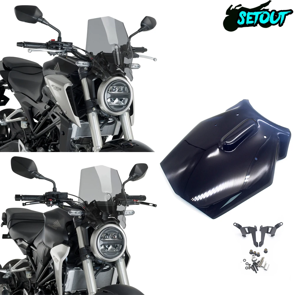 Мотоциклетный дефлектор ветра для HONDA CB125R CB300R NEO Sports cafe 2018 2021 CB 125R 300R|Козырьки от и