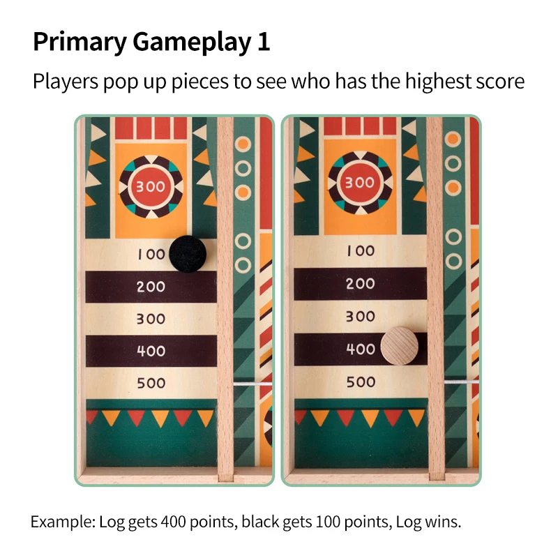 

Catapult Parent-child Interactive Children's Pinball Table Game Portable Family Party Game Toys Children's Party Educational Toy