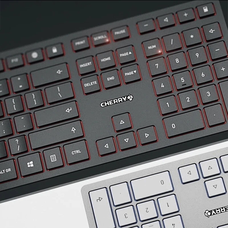 

CHERRY keyboard KC6000 office business ultra-thin wired keyboard notebook computer membrane keyboard