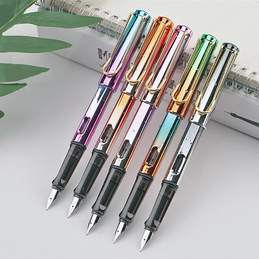 Перьевая ручка градиентного цвета изысканная перьевая насыщенного роскошная