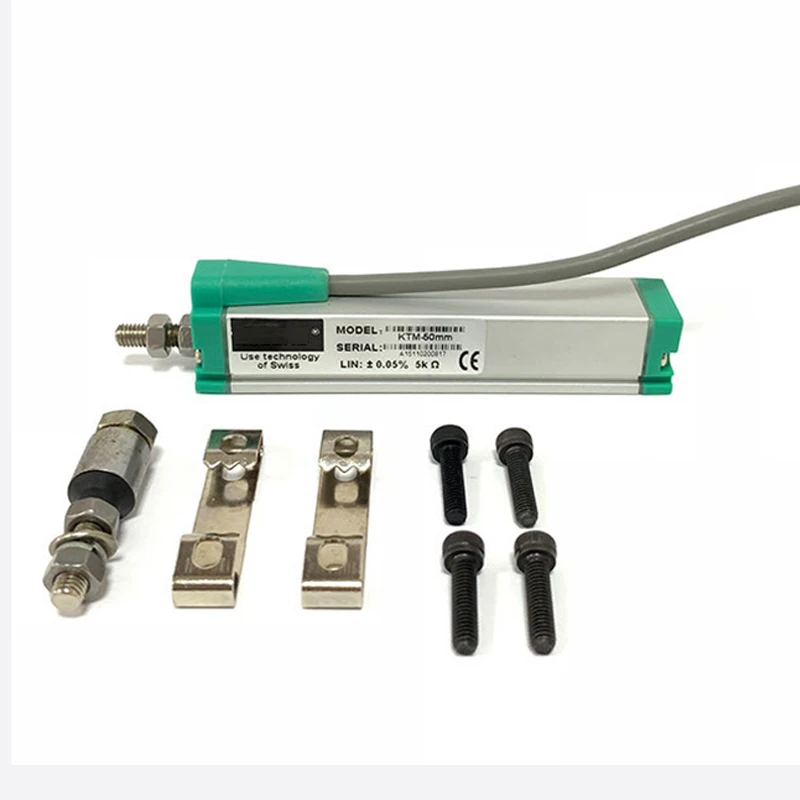 Миниатюрный датчик линейного перемещения масштаб 25 300 мм литьевая машина