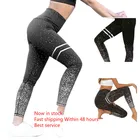 Новинка, Женская Спортивная одежда для фитнеса с высокой талией, Леггинсы для йоги, облегающие брюки для фитнеса, повседневные длинные брюки