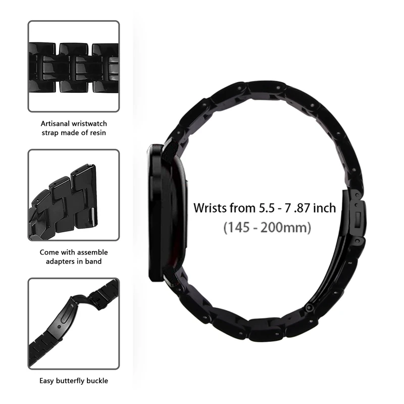 

Resin Watchbands for Huami Smart Watch Fashion Replacement Watch Band Strap