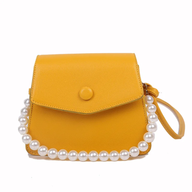 

Small Women's Bag Pearl 2021 New Summer Portable Messenger Bag Fashion Shoulder Bags For Women