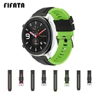 Ремешок силиконовый для Huami GTR 47 мм 22 мм, браслет для смарт-часов Xiaomi Amazfit GTR 2 Pace Stratos3 2S