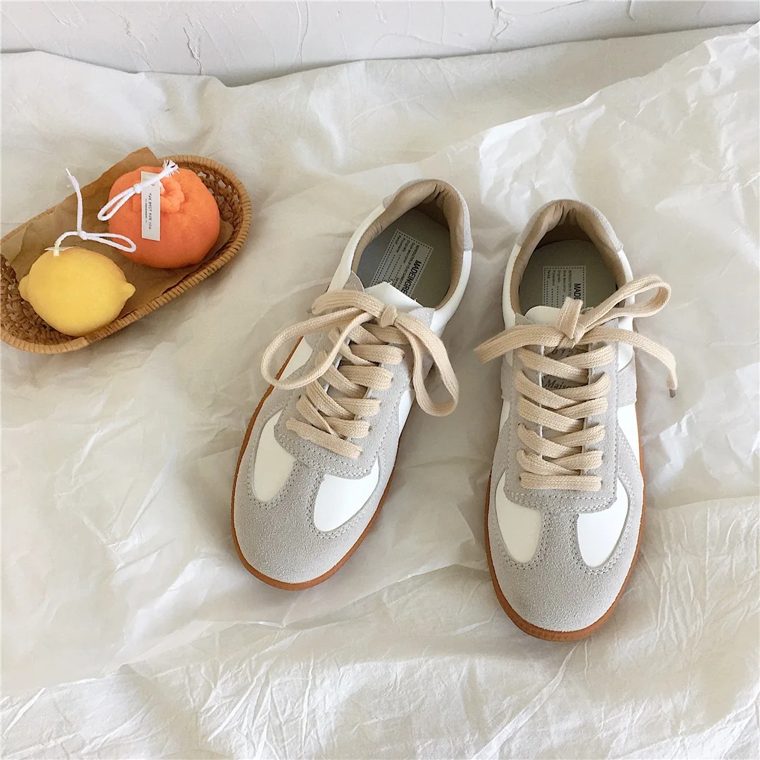 

novedad de 2021 Men's and women's retro sneakerszapatos deportivos informales de cuero, zapatos planos salvajes para pareja,