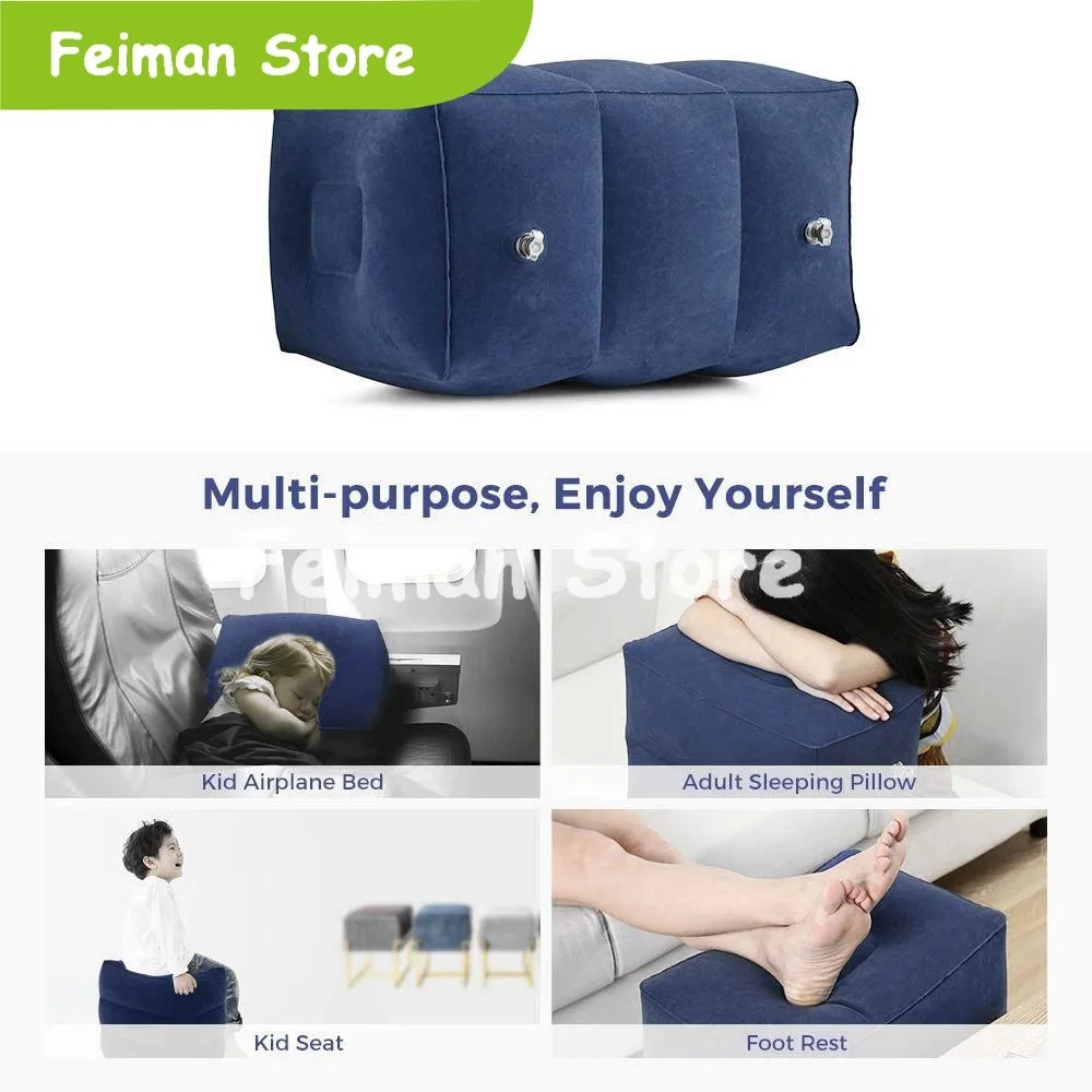 Подушка для ног отдыха детей на самолете подушка с автобусом надувная