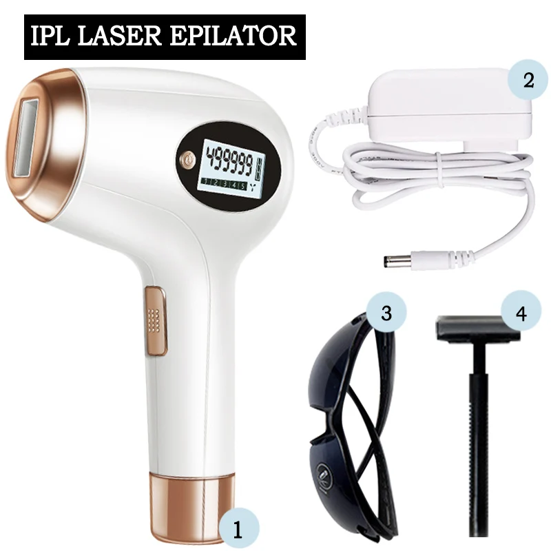 IPL 5-скоростной Лазерный Аппарат для удаления волос домашний салон красоты 500000