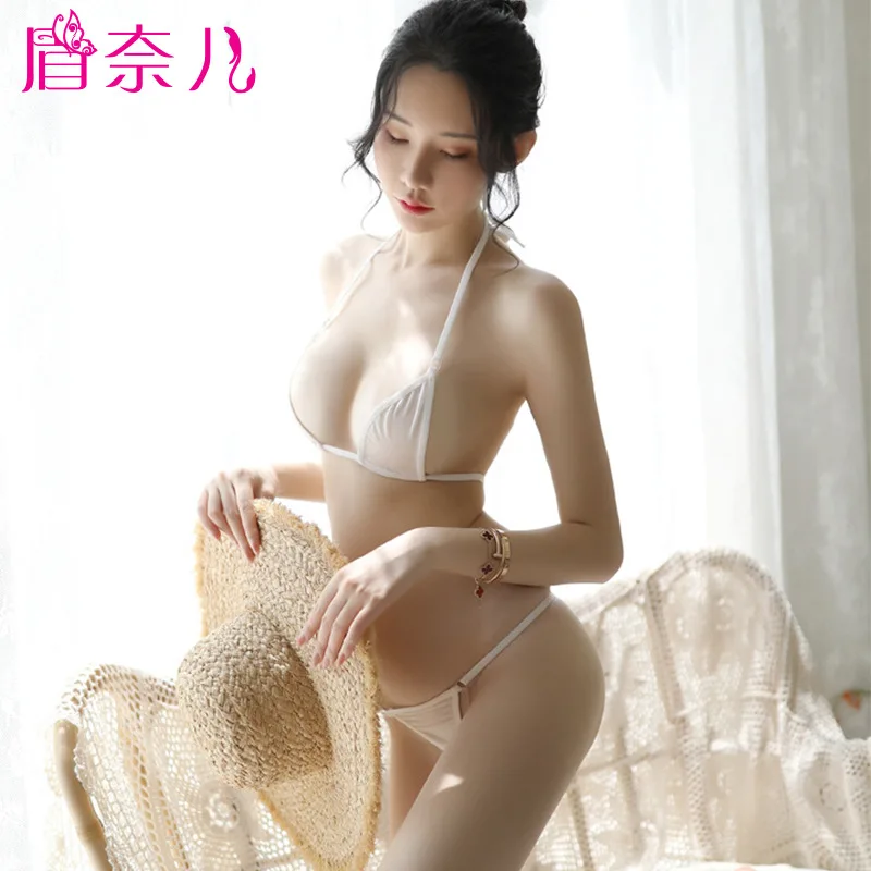 Sexy lingerie sexy lace crotch pants three-point style women's bra seductive Uniform suit ropa para el sexo | Тематическая
