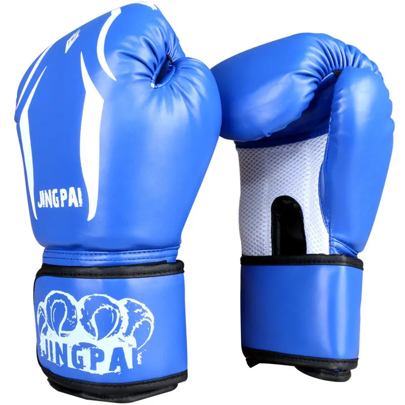 

Glove Comfortable Cool Sports Boxing Red Boxing Professional Bokserskie EI50PG 10oz Gloves Rekawice Entertainment Adults Leather