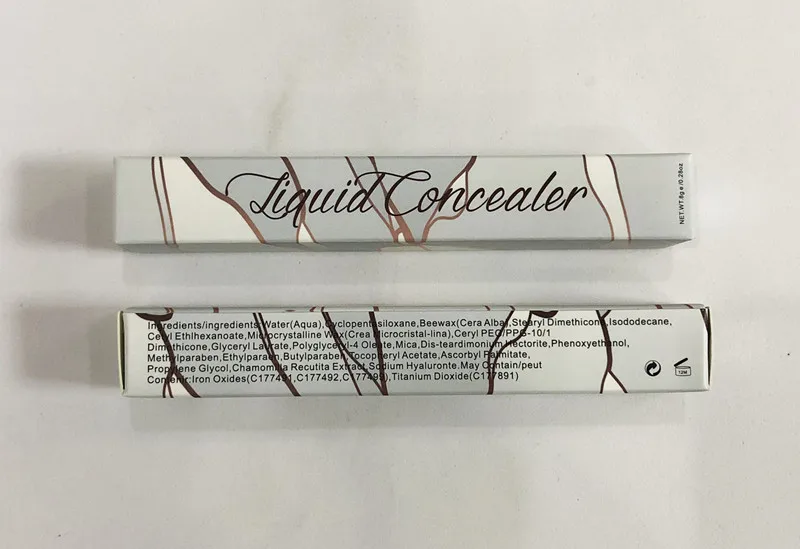Красота Макияж для лица жидкий консилер покрытие Пятна темные круги долговечный
