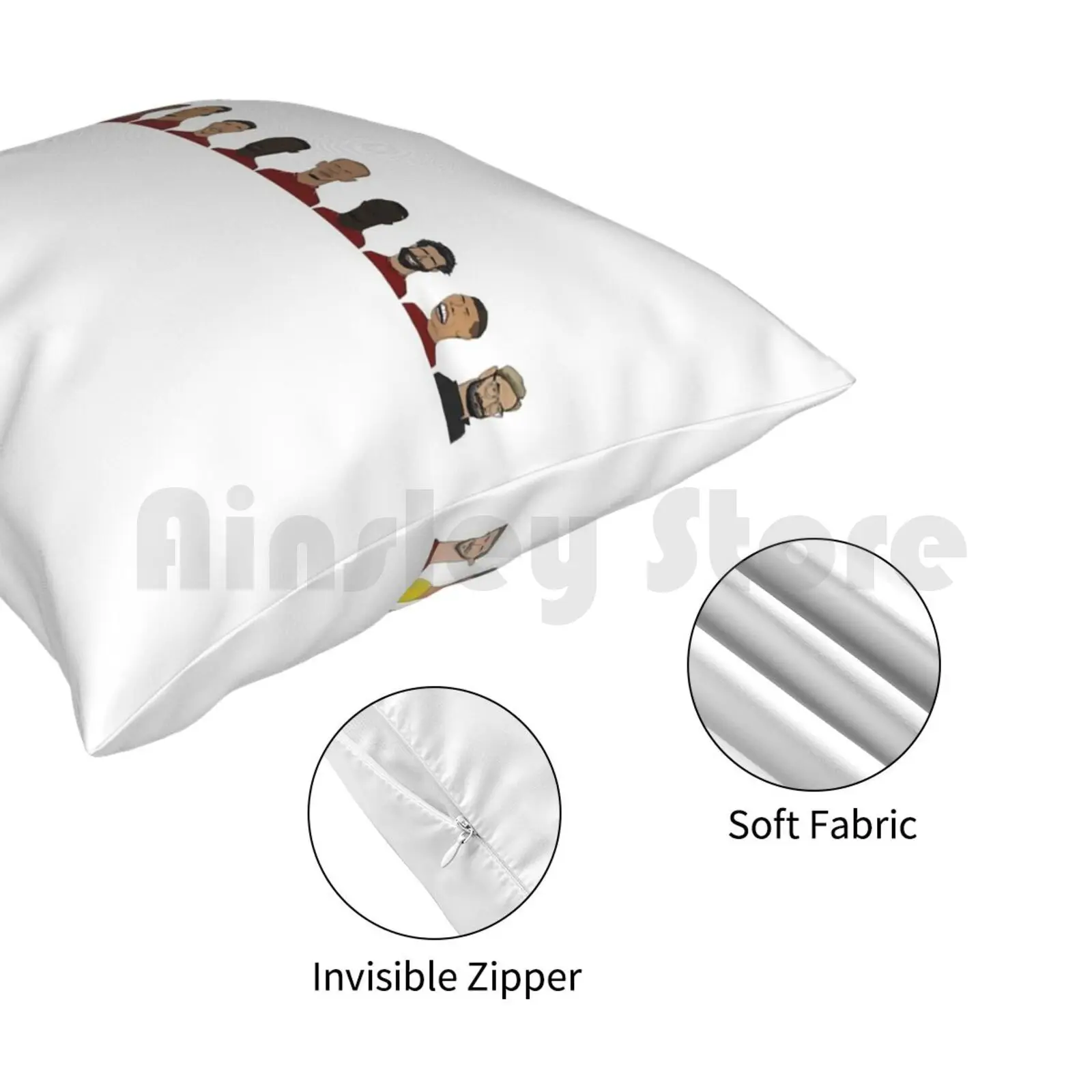 2018 / 19 | Mo Salah Jurgen Klopp Alisson Becker и многое другое! Подушка с рисунком для дома мягкий