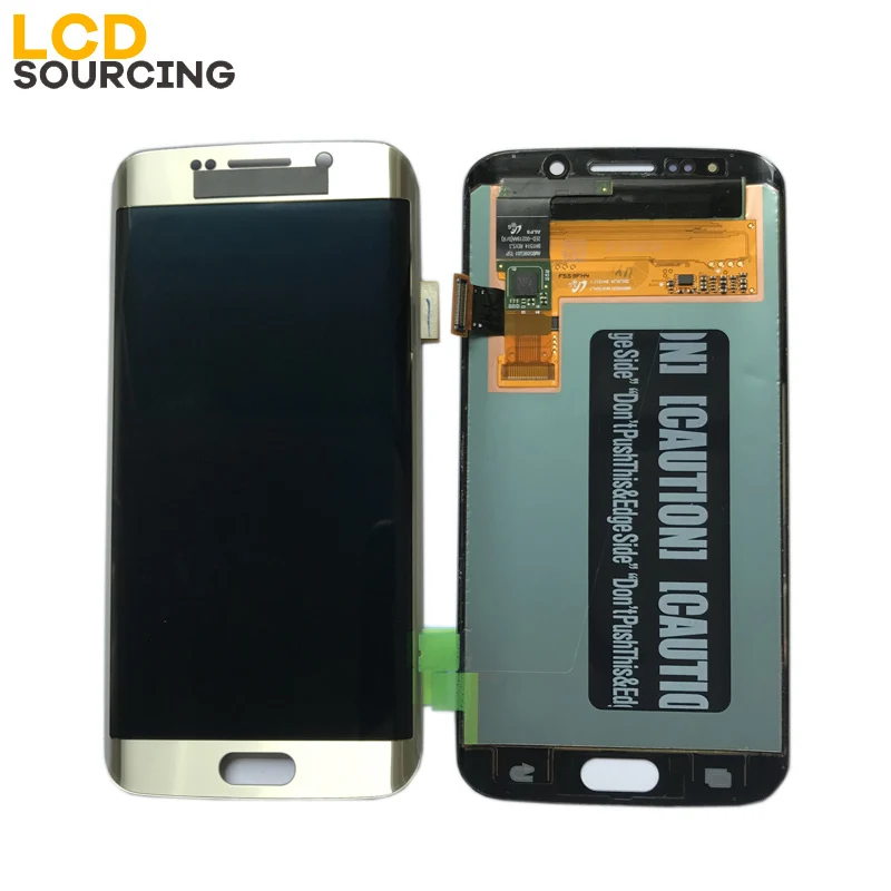 ЖК-дисплей Red Burn-Shadow AMOLED для Samsung Galaxy S6 Edge G925 EDEG Plus G928 сенсорный экран с