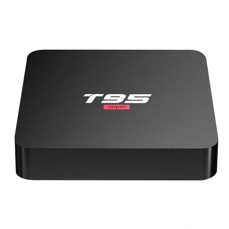 T95 супер Android 10 0 Смарт ТВ коробка Amlogic H3 2 Гб RAM 16 ROM 5G WIFI Bluetooth 4K Top Box EU Plug | Электроника