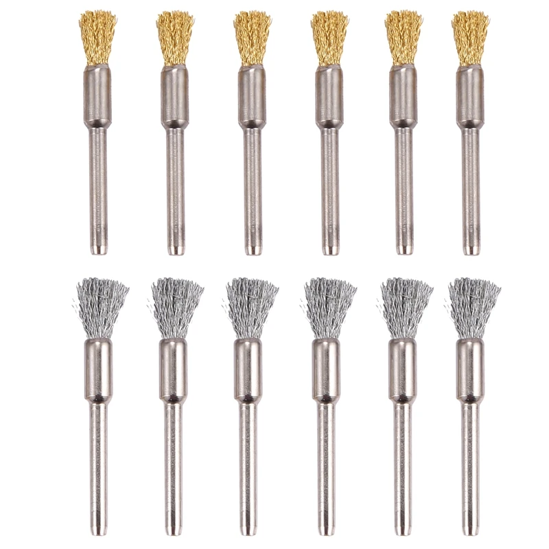 36Pcs Brass Steel Wire Brush Polishing Wheels Full Kit For Dremel Rotary Tools | Инструменты