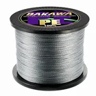 1003005001000 м рыболовная плавающая леска, 9 нитей, японская многонитевая 100% ПЭ сверхпрочная леска для ловли карпа, аксессуары, прочная Снасть