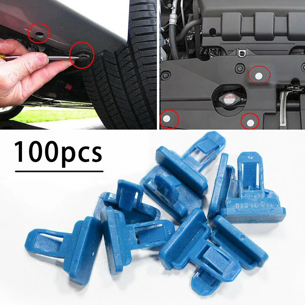 100 шт. Авто пуш ап заклепки аксессуары крепежи для Toyota Lexus литье зажим
