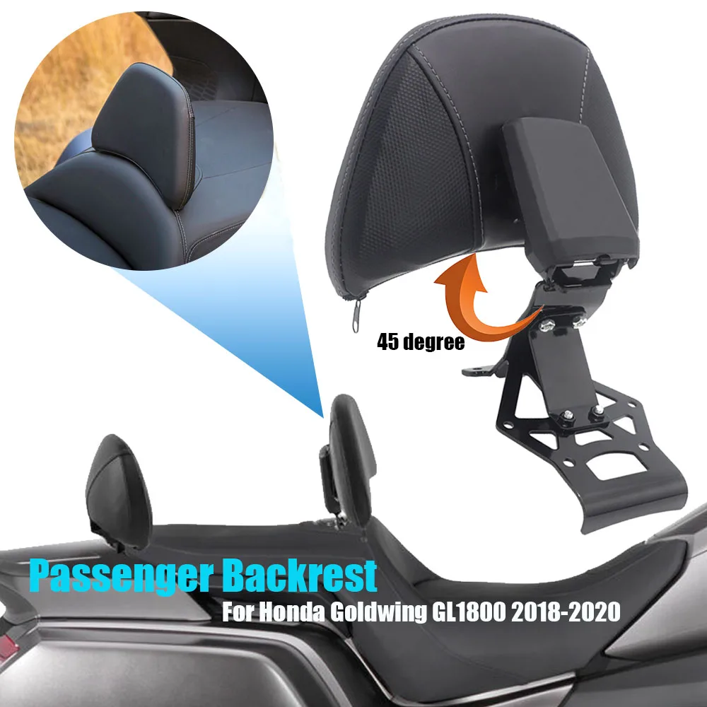 

Motorcycle Driver Backrest Kit For Honda Goldwing Gold Wing GL1800 GL 1800 2018-2020 2019 Front Driver Rider