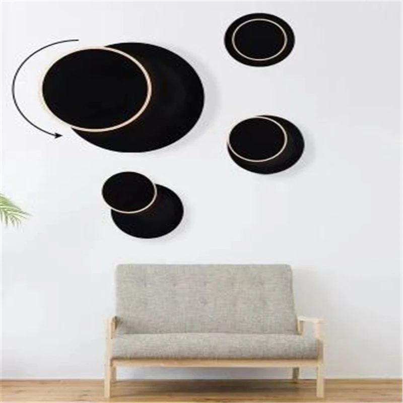 Вращающийся простой современный креативный прикроватный светильник для спальни