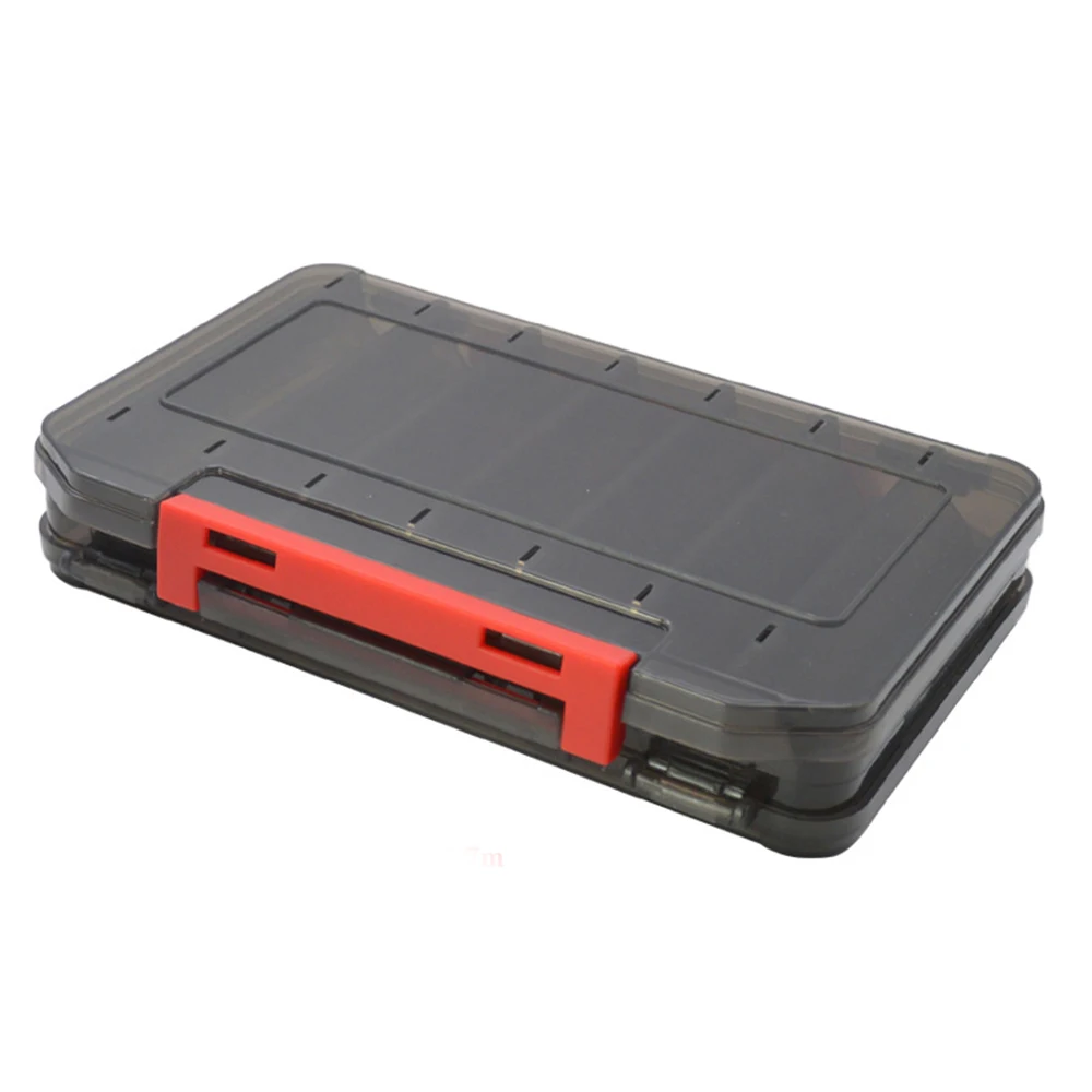 

12&14 Room Double Sided Reversible Lure Case Plastic Bait Jig Storage Box High Strength Fishing Tackle Accessory Boxes