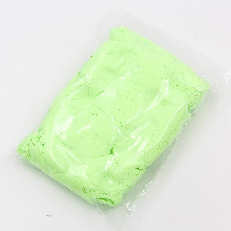 100g slime D 26 стиль 100 г легкая мягкая глина "сделай сам" Пушистый клей воздушный сухой полимерный Пластилин безопасное освещение глина обучающая игрушка для детей подарок - Цвет: 100g slime D