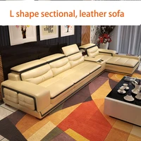 living room sofa storage corner real genuine leather sofas salon couch puff asiento muebles de sala canape l shape sofa cama