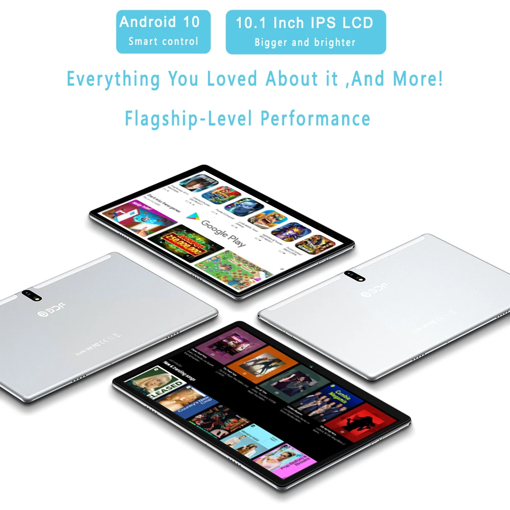 Планшет с 10 1-дюймовым дисплеем восьмиядерным процессором Android 10.0 Google Play 3G 4G LTE GPS