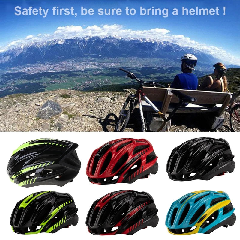 

Сверхлегкий велосипедный шлем для мужчин и женщин, унисекс, для горных велосипедов, шапка безопасности для спорта на открытом воздухе