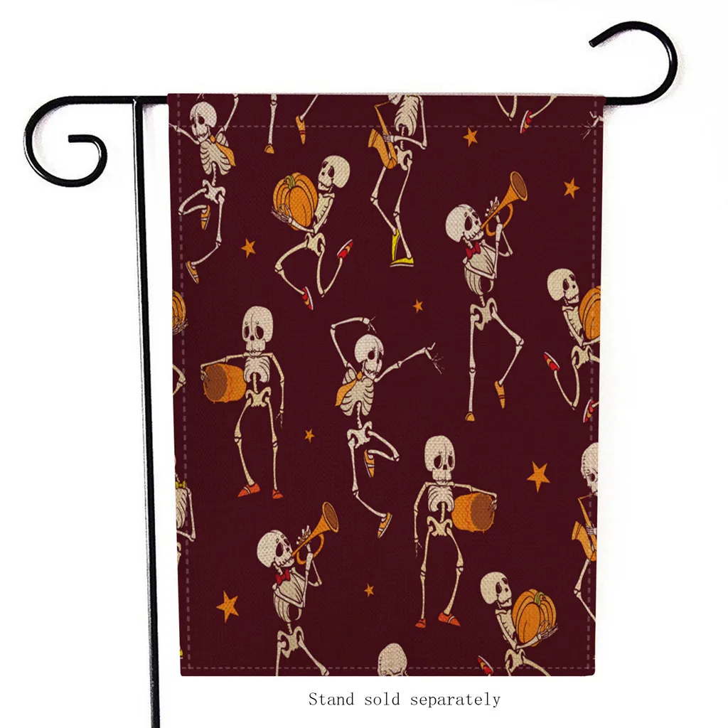 Сезонные садовые флаги двухсторонние наружные праздники декоративные