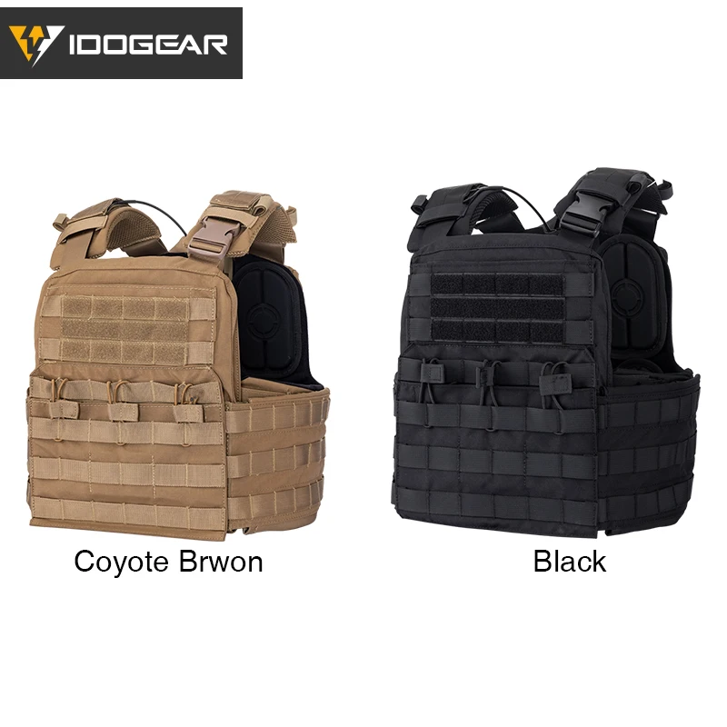 IDOGEAR облегченная модульная система переноски тарелок тактический жилет КПК