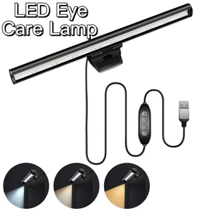 led laptop lamp dimmable usb hanging screen light bar for computer pc lcd monitor eye protection reading lamp free global shipping