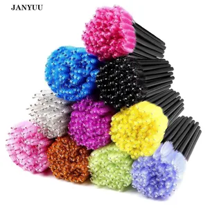 2000 шт.лот одноразовая кисть для ресниц расческа тушь для ресниц палочки для наращивания ресниц Индивидуальный аппликатор женский инструмент для макияжа красота