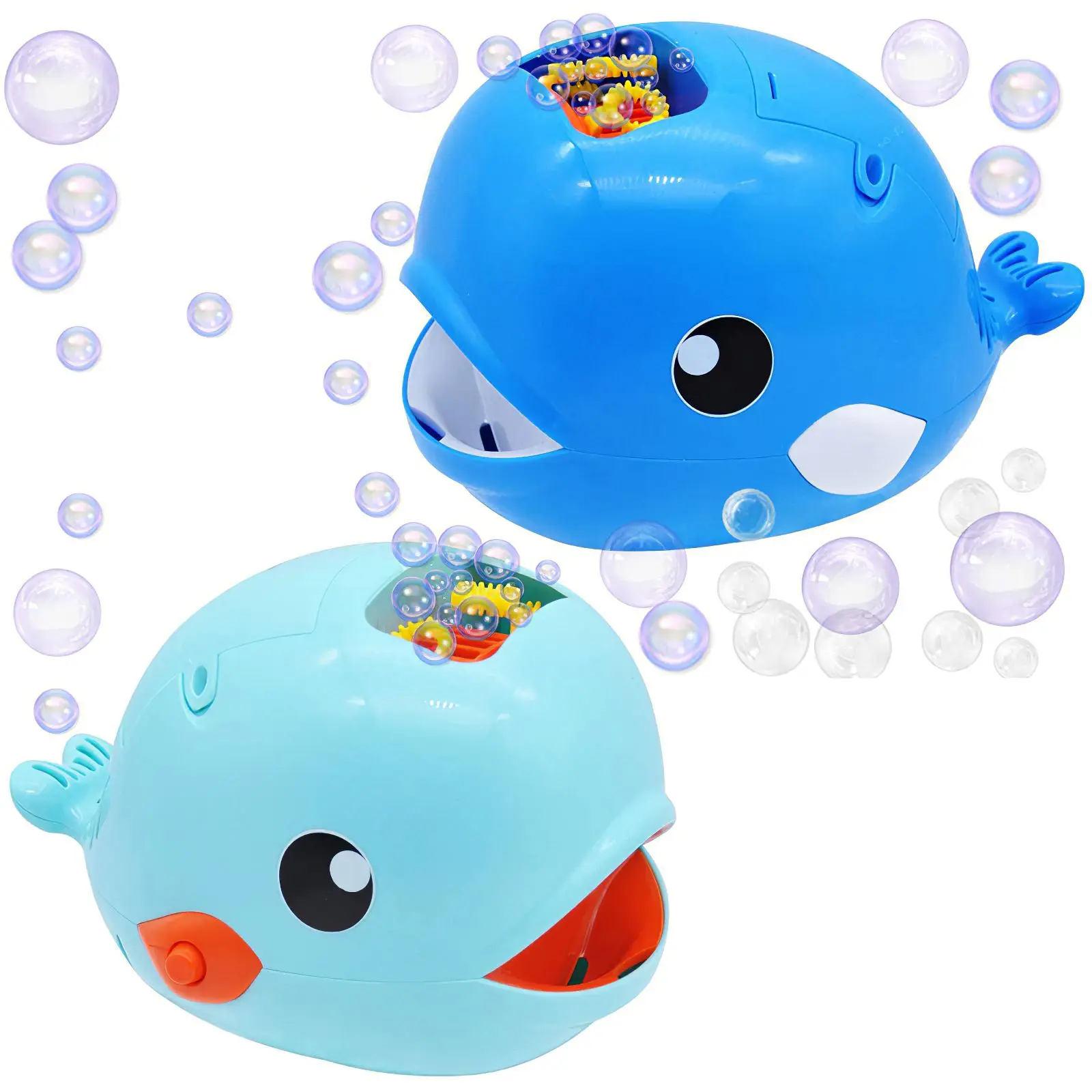 

New Cute Shark Bubble Machine Bubble Maker Bubble Toy Gift Set Bathtub Soap Shark Bubble Maker Baby Bathroom Baby Bath Toy