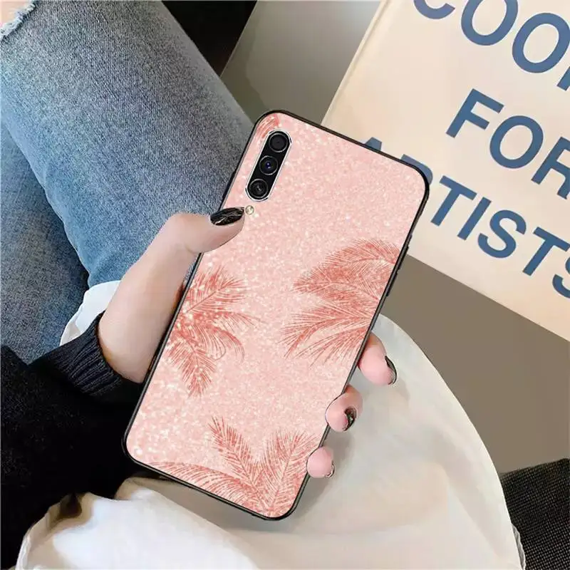 

Gold Rose Love heart Phone Case For Samsung galaxy S 9 10 20 A 10 21 30 31 40 50 51 71 s note 20 j 4 2018 plus