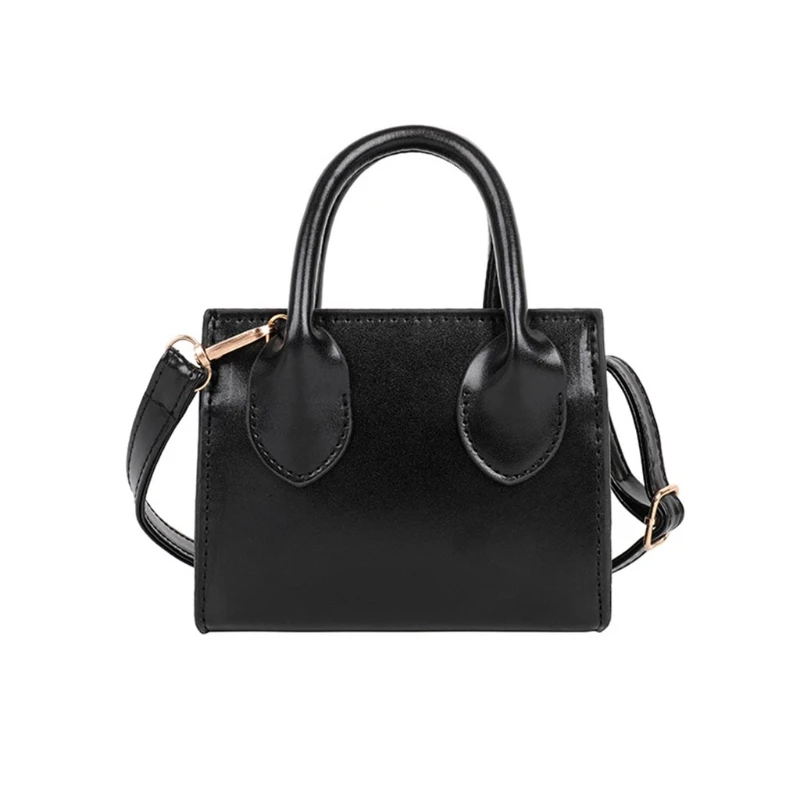 Миниатюрная сумка-клатч для женщин Сумочка через плечо из искусственной кожи