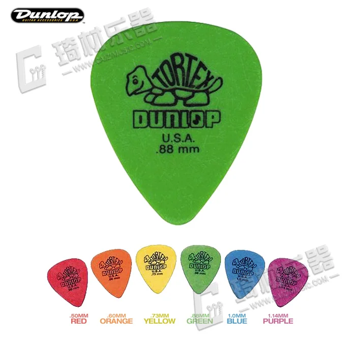 Стандартный медиатор для гитары Dunlop Tortex 0 5 мм-1 14 мм | Спорт и развлечения
