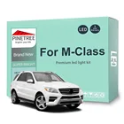 Комплект светодиодного освещения для салона Mercedes Benz M-Class W163 W164 W166 1998-2016 светодиодный ные лампы Canbus
