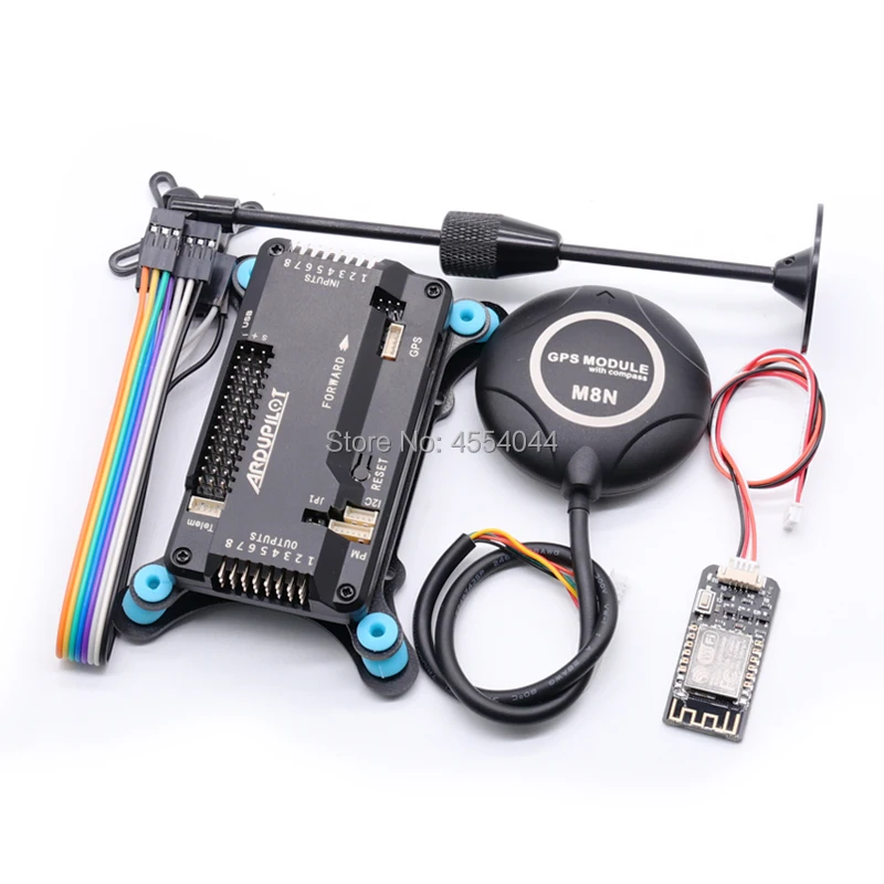 APM 2 8 Контроллер полета arducopter plane Ardupilot Wifi модуль M8N GPS стойка амортизатор | Игрушки