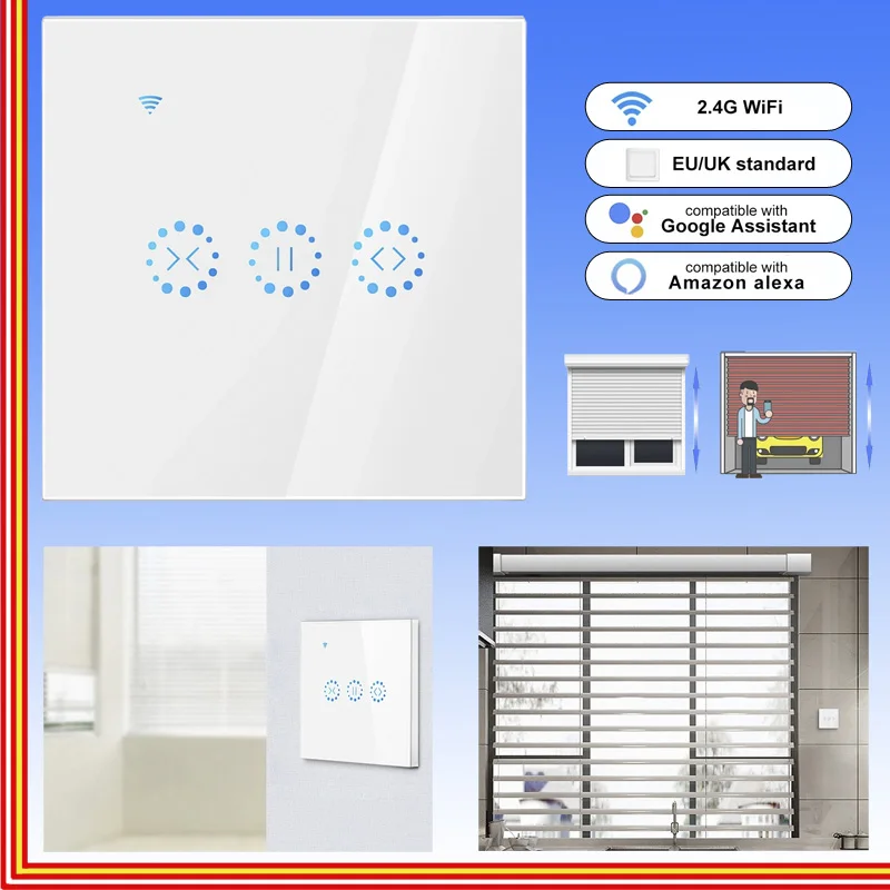 Умный дом Wifi электрические сенсорные жалюзи переключатель штор Ewelink приложение