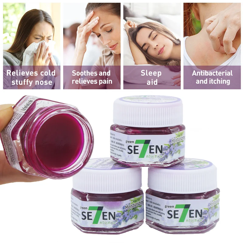 

Sleep Aid Cream Effective Lavender Aromatic Balm Soothing Essential Oil Insomnia Treatment Relieve Stress Anxiety Cream