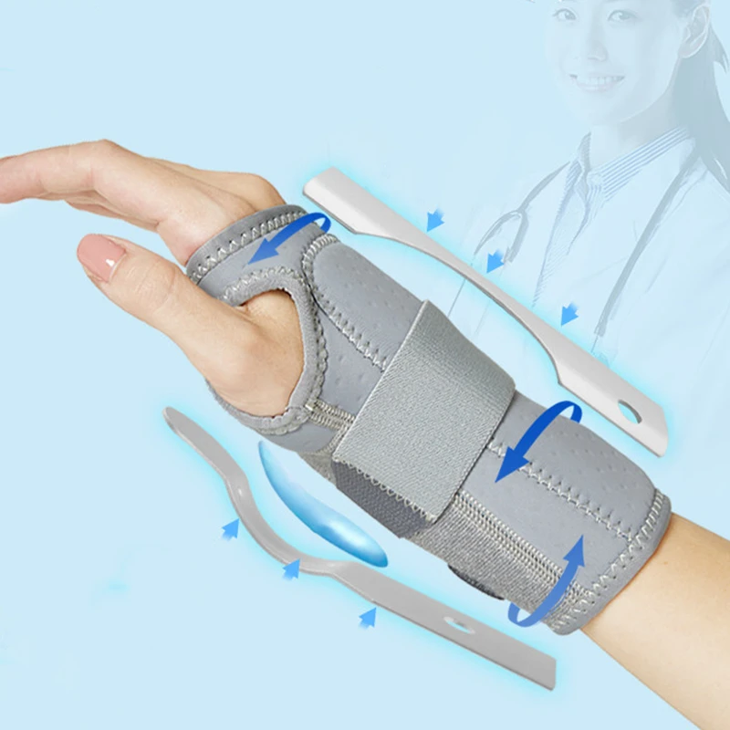 

1pcs Recovery Wrist Support Brace Ambidextrous Splint For Arthritis Tendonitis Fracture Strain Wrist Hand Stabilizer Immobilizer