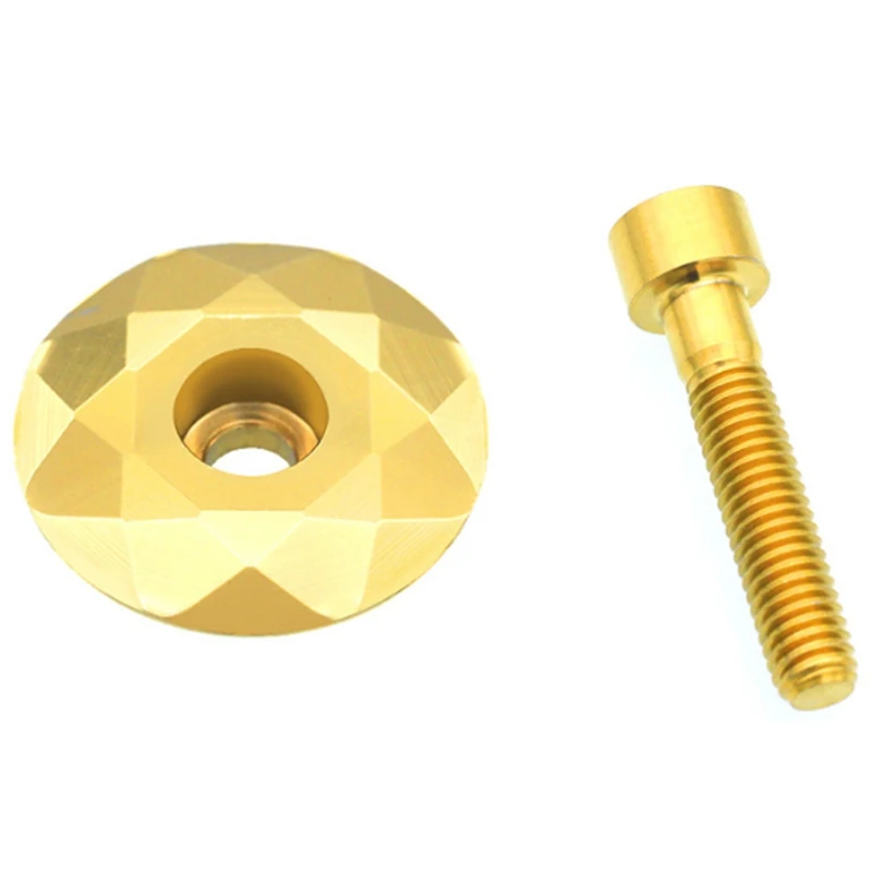 

EVERDAWN MTB Bicycle Bowl Top Cover Headset Cover with Screw Head Set