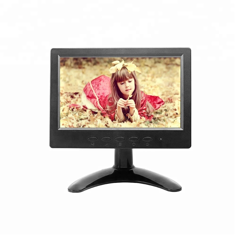 

12V-24V 7 inch 1024*600 Car Headrest LCD Car Monitor With CE & RoHs