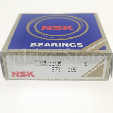 NSK радиальный шарикоподшипник 6305ZZCM 6305Z 6305-2Z 25 мм X 62 мм X 17 мм
