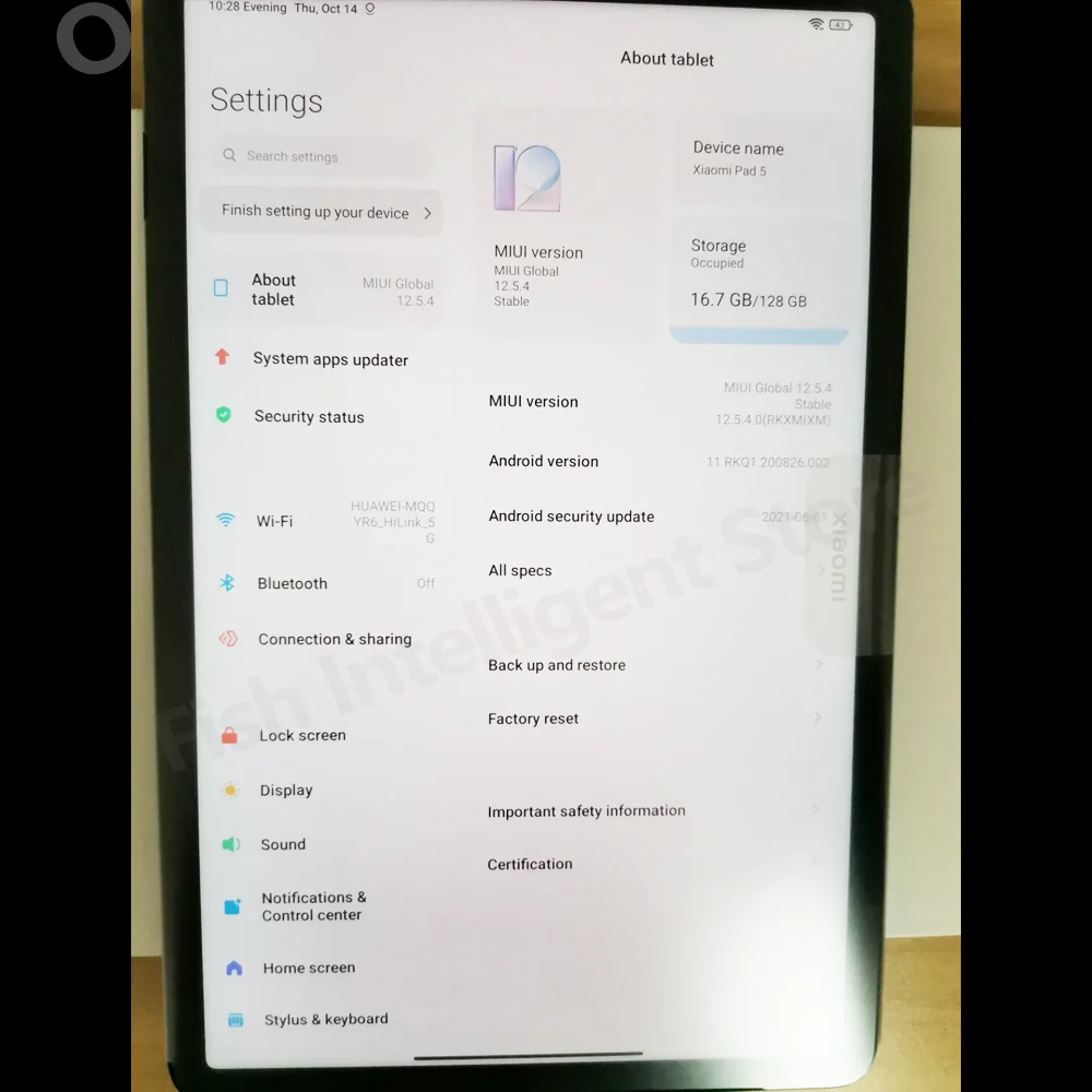 Global ROM XIAOMI MI Tablet Pad 5 2021 Android11 MIUI 12.5 Snapdragon 860 6GB+128/256GB 120HZ 2.5K 11inch LCD Screen Mi | Электроника